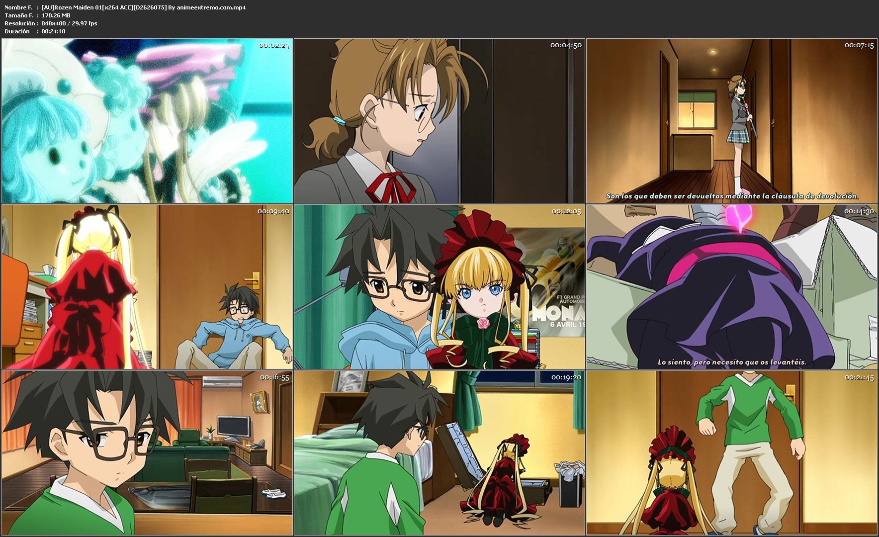 Captura de Rozen Maiden