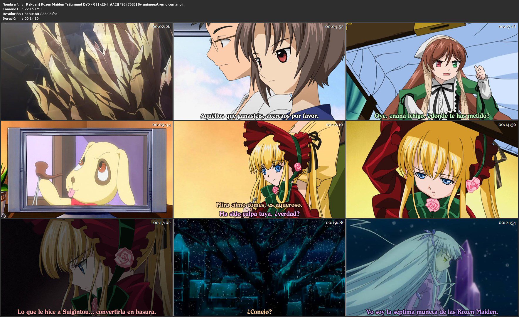 Captura de Rozen Maiden: Träumend