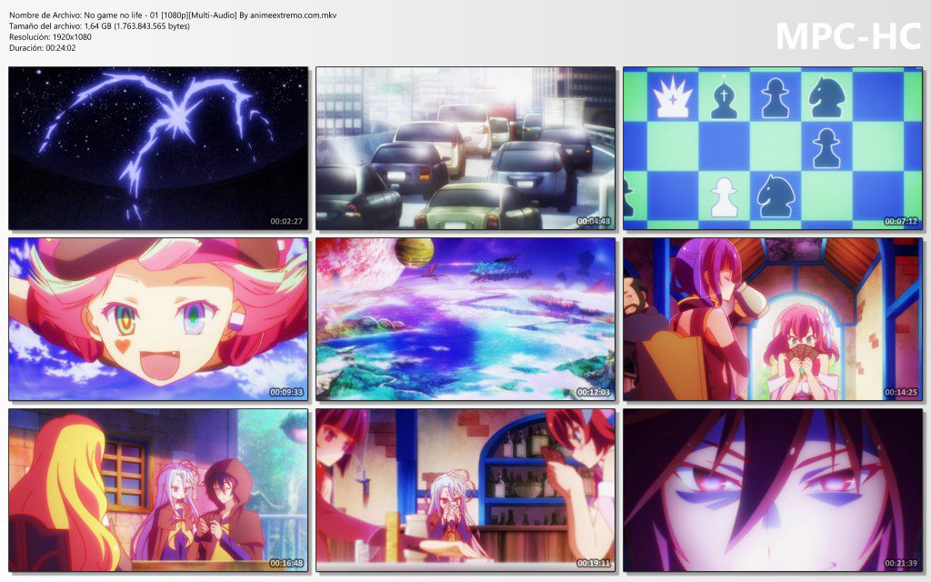 Captura de No Game No Life