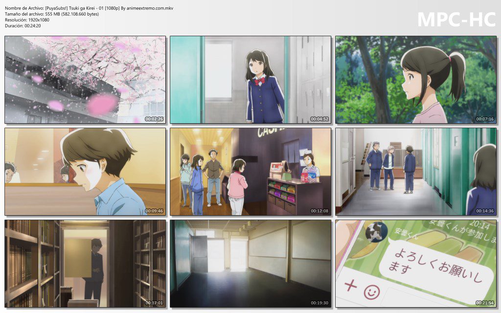 Captura de Tsuki ga Kirei