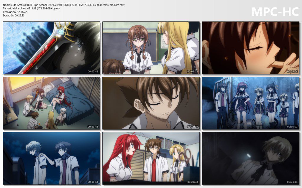 Captura de High School DxD New
