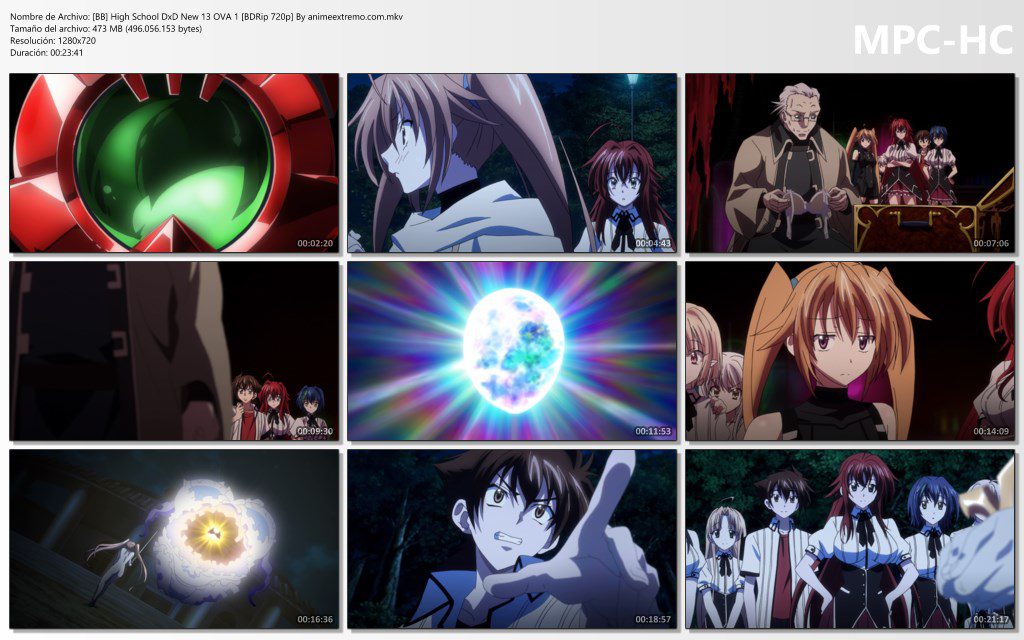 Captura de High School DxD New: Oppai, Tsutsumimasu!