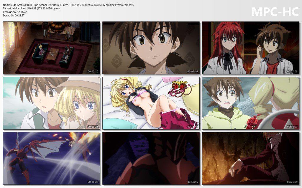 Captura de High School DxD BorN: Yomigaeranai Fushichou