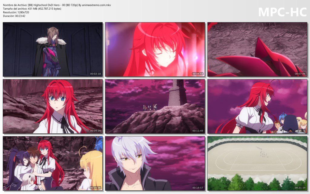 Captura de High School DxD Hero