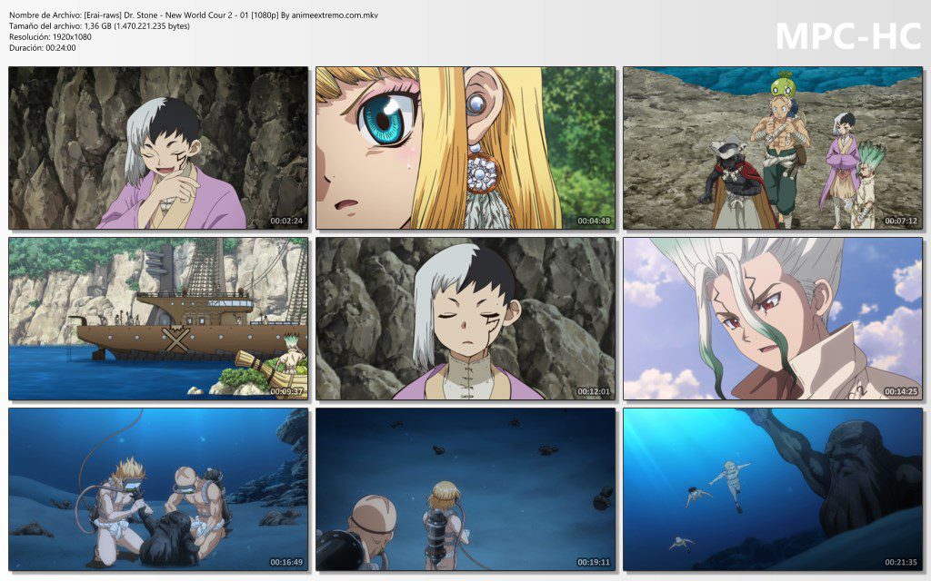 Captura de Dr. Stone: New World Part 2