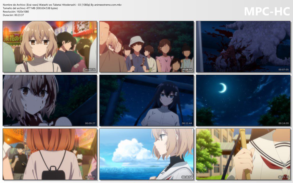 Captura de Watashi wo Tabetai, Hitodenashi