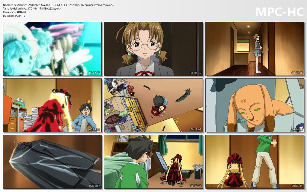 Captura de Rozen Maiden