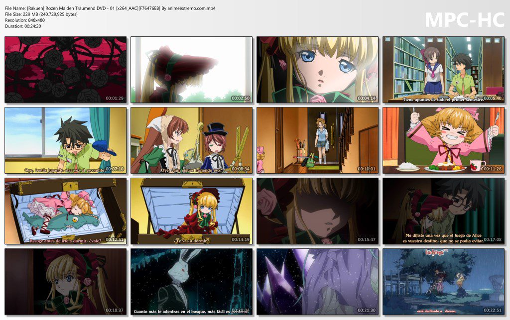 Captura de Rozen Maiden: Träumend