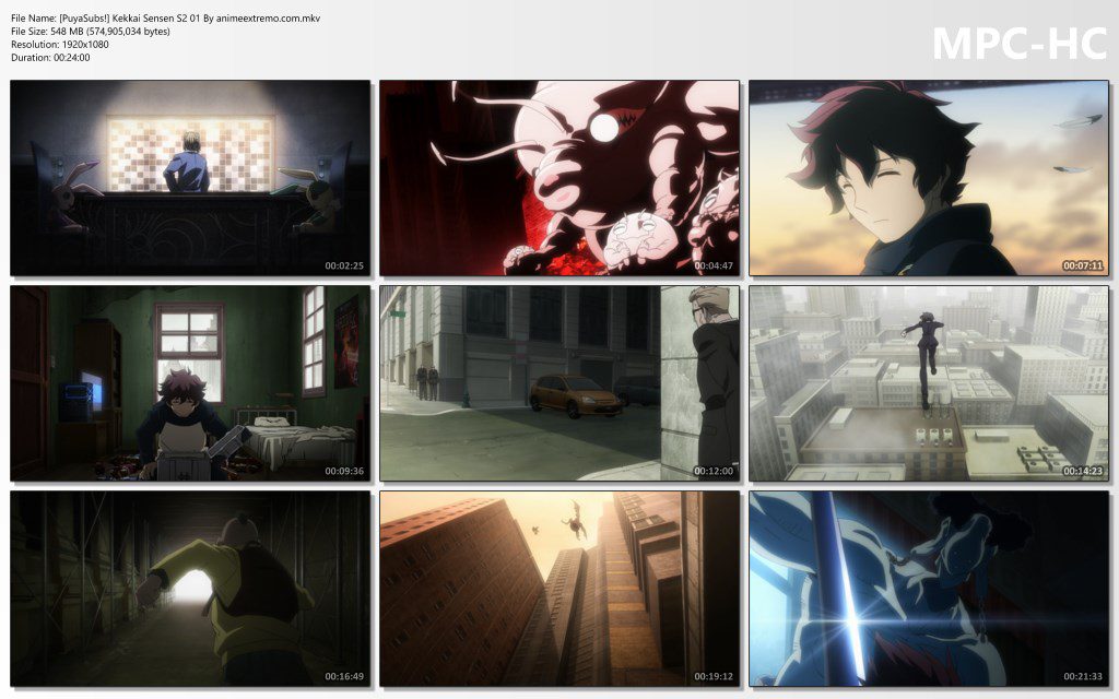 Captura de Kekkai Sensen & Beyond