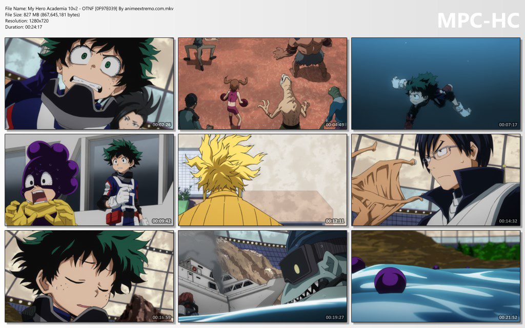 Captura de Boku no Hero Academia