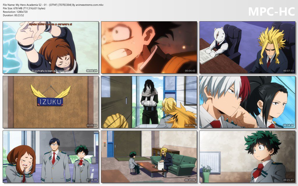 Captura de Boku no Hero Academia 2nd Season