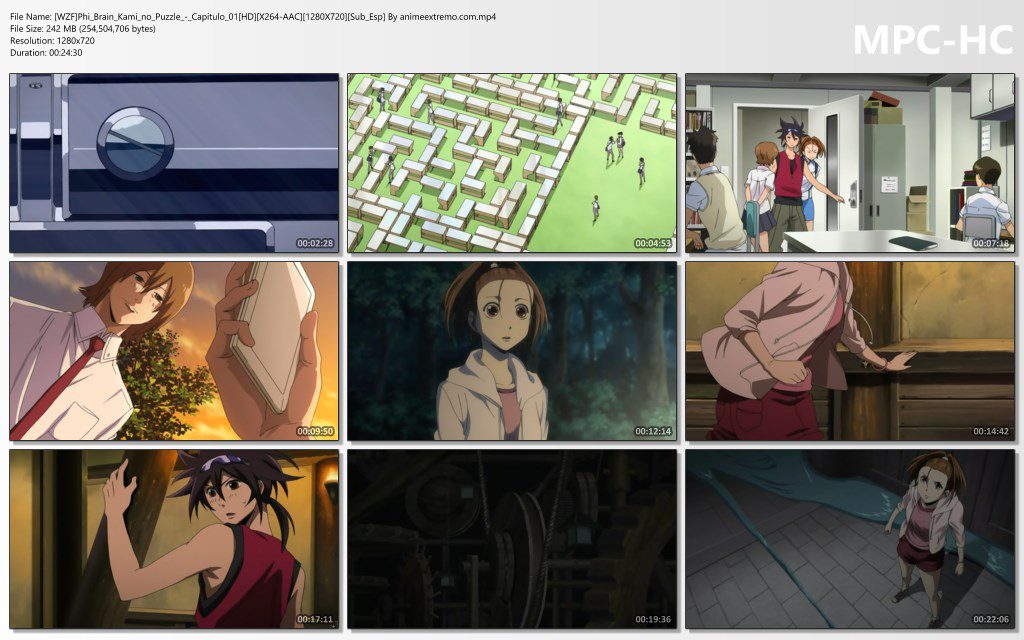 Captura de Phi Brain: Kami no Puzzle