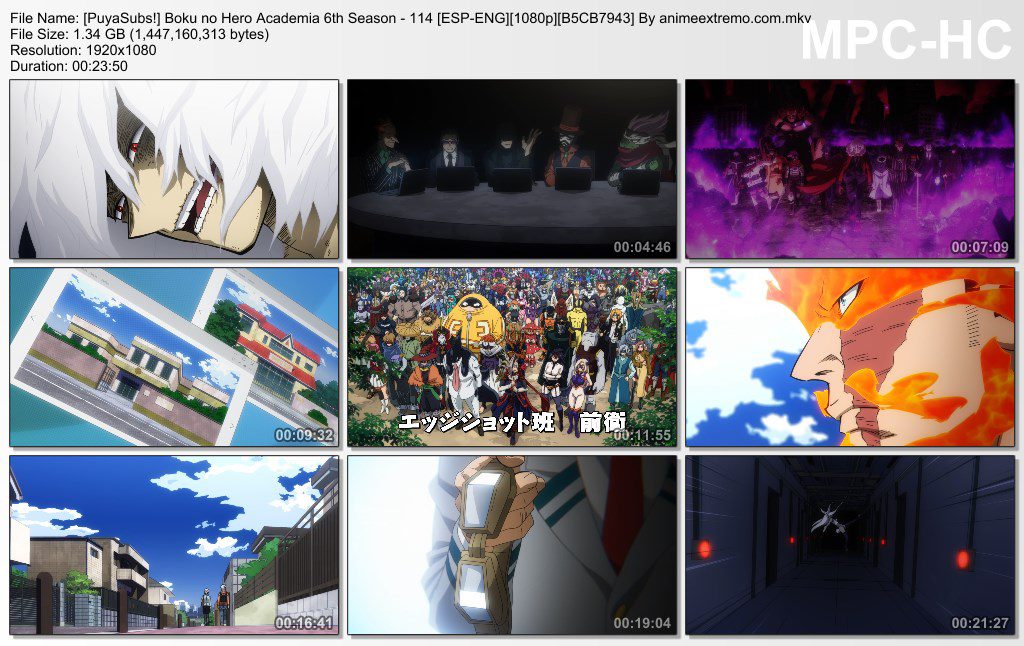 Captura de Boku no Hero Academia 6th Season